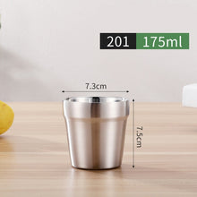 Load image into Gallery viewer, Double Wall 304Stainless Steel Cups Mug Coffee Milk Thermal Cup Electric Lazy Double Cup Bar Party Metal Cold Beer Gift Fashion