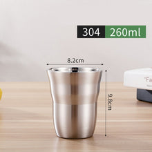 Load image into Gallery viewer, Double Wall 304Stainless Steel Cups Mug Coffee Milk Thermal Cup Electric Lazy Double Cup Bar Party Metal Cold Beer Gift Fashion