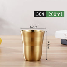 Load image into Gallery viewer, Double Wall 304Stainless Steel Cups Mug Coffee Milk Thermal Cup Electric Lazy Double Cup Bar Party Metal Cold Beer Gift Fashion