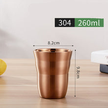 Load image into Gallery viewer, Double Wall 304Stainless Steel Cups Mug Coffee Milk Thermal Cup Electric Lazy Double Cup Bar Party Metal Cold Beer Gift Fashion