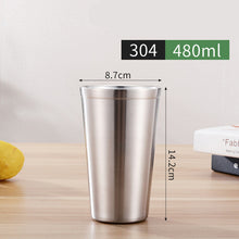 Load image into Gallery viewer, Double Wall 304Stainless Steel Cups Mug Coffee Milk Thermal Cup Electric Lazy Double Cup Bar Party Metal Cold Beer Gift Fashion